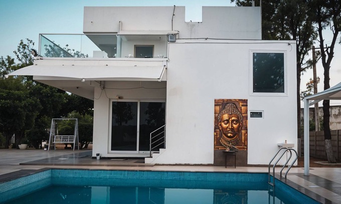 Gajwel Other | Anandam Orchard 3BR Farmstay in Hyderabad by Homeyhuts