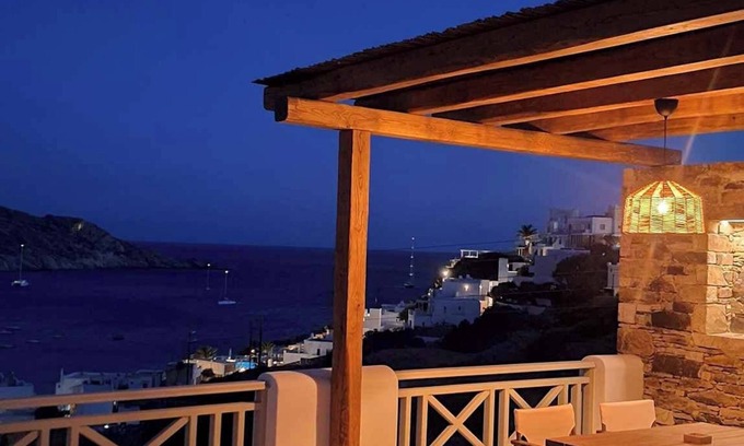 Ios House | Anemone Villa w/Private Pool — 5 minute from Mylopotas beach