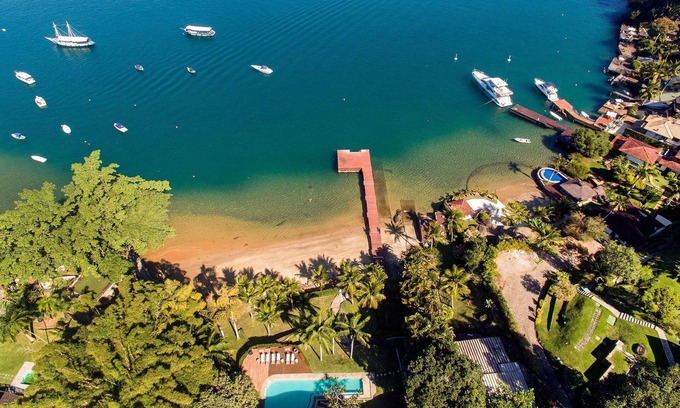 Vila Velha Villa | Ang019 - Amazing beach house by the sea in Angra dos Reis