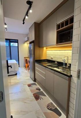 Novo Mundo Apartment | AP 102 l Com Ar condicionado l Garden l Exclusivo