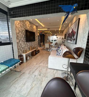 Marco Apartment | Ap 3 Q executivo e funcional wi-fi e estacionamento lazer e trabalho