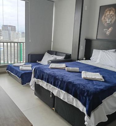 Perdizes Apartment | Apart com vista incrível ao lado do Allianz parque e shopping Bourbon - com estacionamento