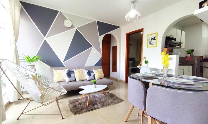 Yopal Apartment | Apartaestudio Estilo Nórdico - Central - Home R&S