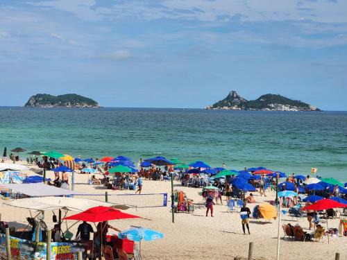 Barra da Tijuca Apartment | Apartamento Barramares Flat - Condomínio em frente à praia da Barra da Tijuca