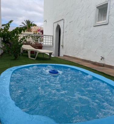 San Fernando House | Apartamento con jardín y pequeña piscina privada para refrescarse