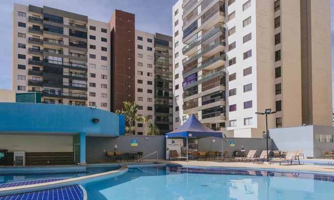 Do Turista Apartment | Apartamento em Caldas Novas com lazer completo