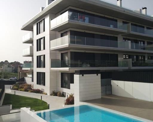 Portonovo Apartment | Apartamento en Edificio Nuevo con Piscina