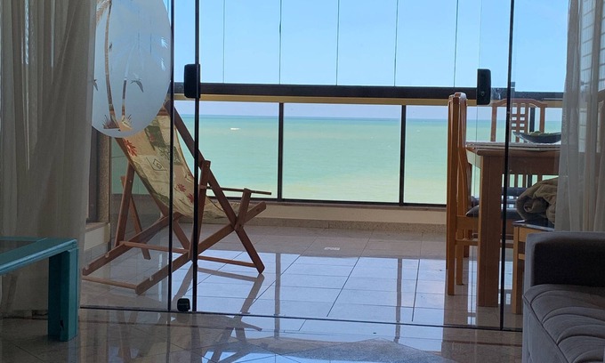 Praia do Morro Apartment | Apartamento na Praia do Morro, frente ao mar, 4 quartos, 2 vagas, Wi-Fi, 10 👩‍❤️‍👨
