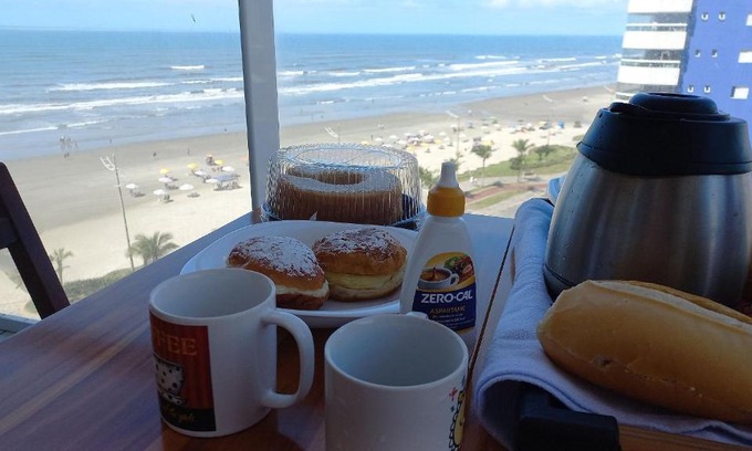 Caicara Apartment | Apartamento na Praia Grande II - Pé na Areia