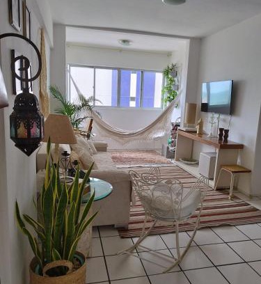 Praia de Iracema Apartment | apartamento na praia de Iracema com vista mar