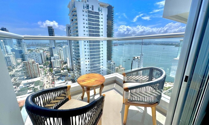 Bocagrande Apartment | Apartamento Navy 2 habitaciones