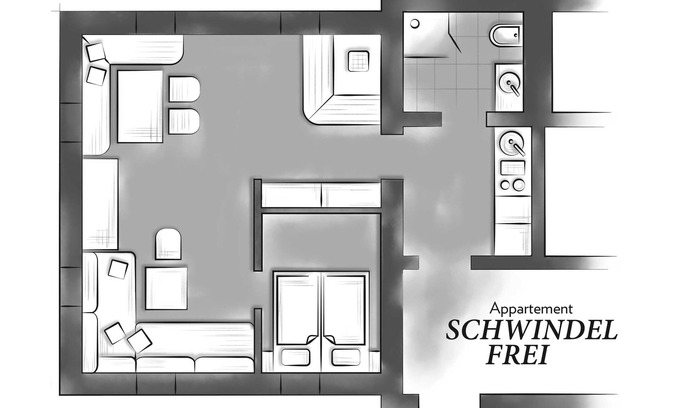 Latschach Resort | Apartment Schwindelfrei - Naturel Hoteldorf SCHÖNLEITN