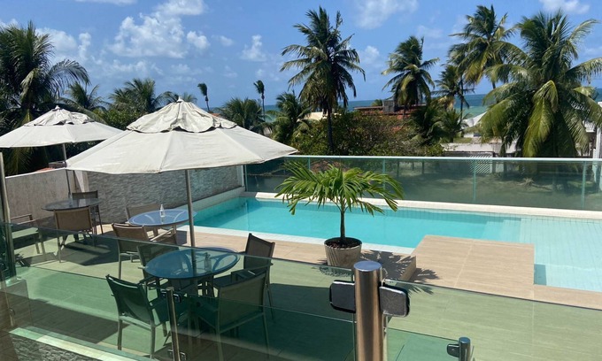 Santo Agostinho Apartment | Apartment 50m from the beach in Enseada dos Corais, come and enjoy.