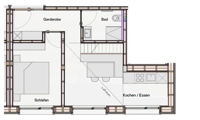 Mellau Apartment | Apartment 03 - Haus im Waldner