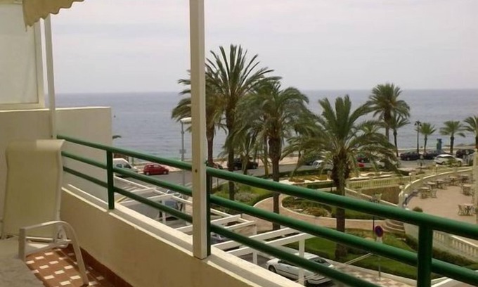 Aguadulce Apartment | apartment 1st line beach, communal pool