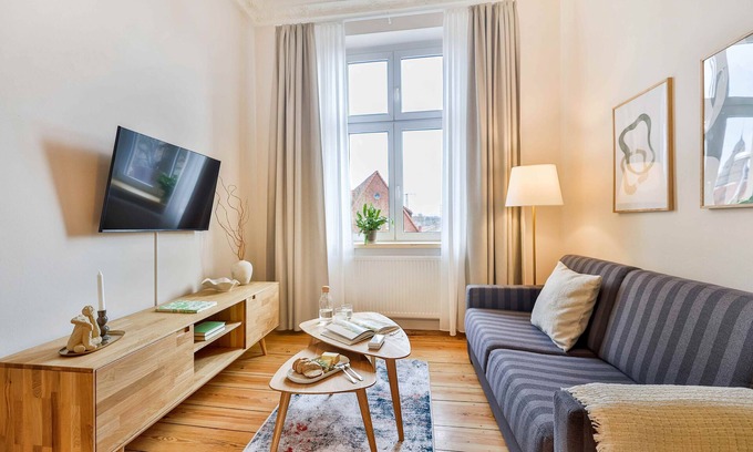 Tribseer Vorstadt Apartment | Apartment 3 - Apartments at the train station