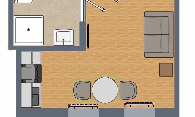 Altstadt Apartment | Apartment 7 | Boardinghouse Lüneburg No8A