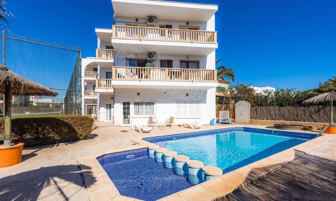 Cala Figuera Apartment | Apartment 'Can Salas 1 Dormitorio 204' with Mountain View, Wi-Fi and Air Conditioning