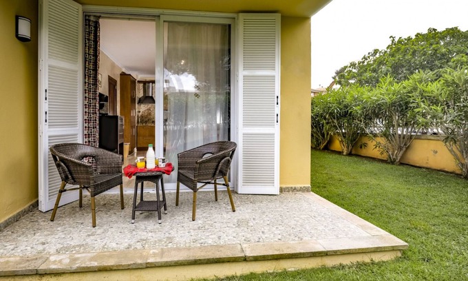 Son Baulo Apartment | Apartment close to the beach with terrace and communal pool, YourHouse Ronda Playa Holidays