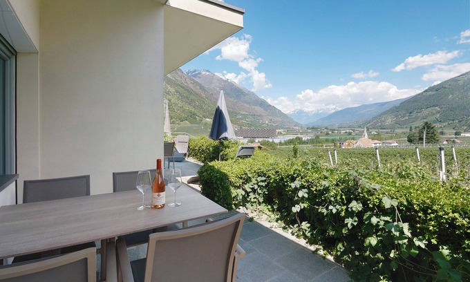Castelbello-Ciardes Apartment | Apartment 'Golden' with Mountain View, Private Terrace and Wi-Fi