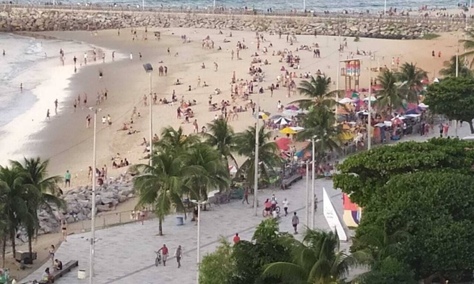 Praia de Iracema Apartment | Apartment in Praia de Iracema side sea view