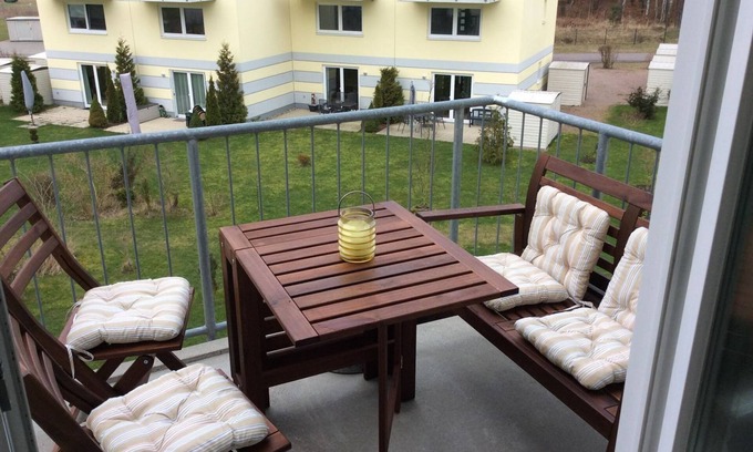 Gelbensande Apartment | Apartment KWE 30 OG - 3-room apartment with 2 bedrooms for 4 pers.WLAN