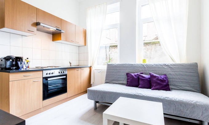 Eicken Apartment | Apartment Mg02, 28qm, 1 Schlafzimmer, 1 Wohn-/schlafzimmer, Max. 3 Personen