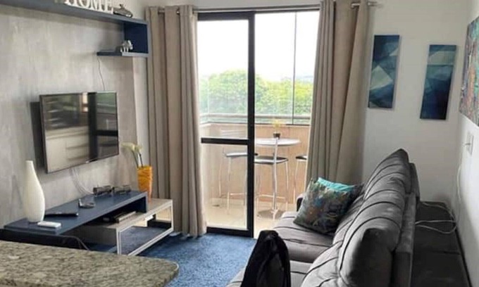 Subsetor Sul - 5 Apartment | Apartment with air-conditioned barbecue balcony