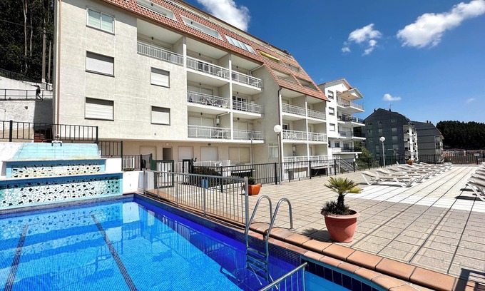 Raxo Apartment | Apartments Park Raxo, 5 people, sea view, swimming pool, 300 m from the beach.
