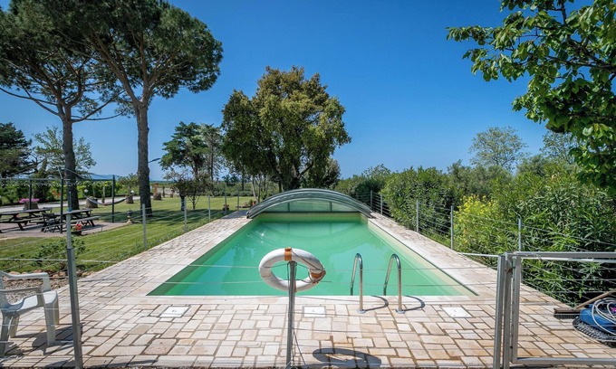 San Vincenzo Other | 'Appartamento Casa Rurale Giglio' with Sea View, Garden, A/C & Wi-Fi