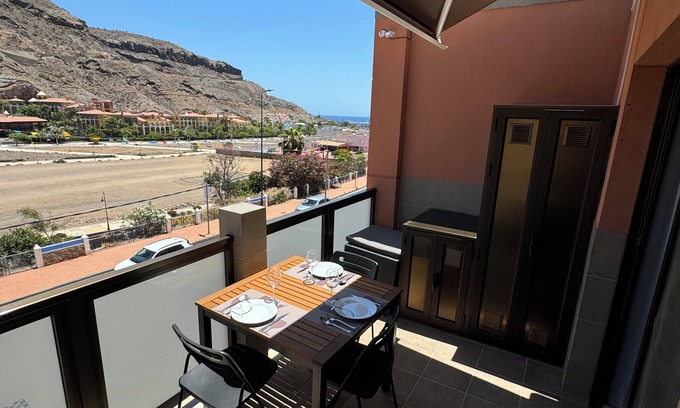 Puerto de Mogan Apartment | Appartement Avec Parking Privé à 9 Minutes à Pied de la Plage