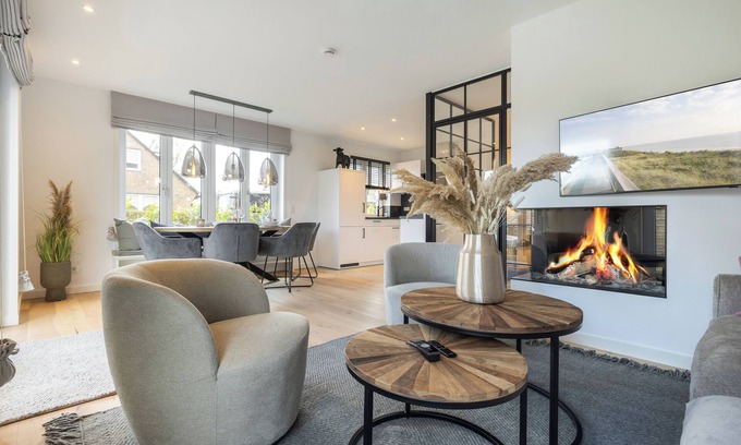 Tinnum Apartment | Appartement im Erd- und Untergeschoss mit ca. 100 m² Nutzfläche für 4 Personen