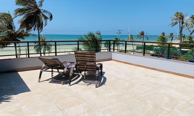 Flecheiras Apartment | Apt charmoso em Flecheiras com piscina e hidro a poucos passos do mar