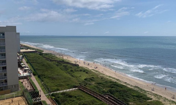 Barra Velha Apartment | Apto beira-mar pé na areia