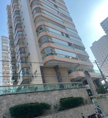 Praia Grande Apartment | Apto com Ar condicionado e churrasqueira