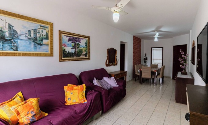 Guilhermina Apartment | Apto com bela vista a 100m da Praia da Guilhermina