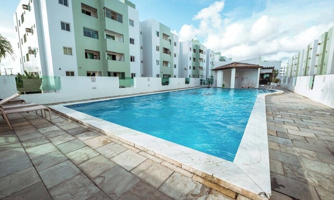 Cuia Apartment | Apto com WiFi e piscina em localização estratégica