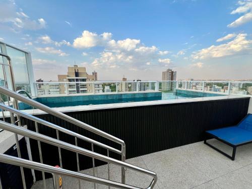 Maringa Apartment | Aptos 1 ou 2 quartos no Centro com Piscina e Academia