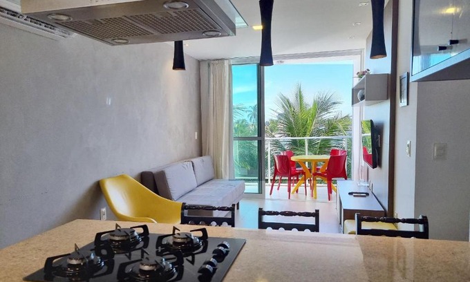 Barra Mar Apartment | Areias do Mar ! Charmoso e com Ar na Sala A318