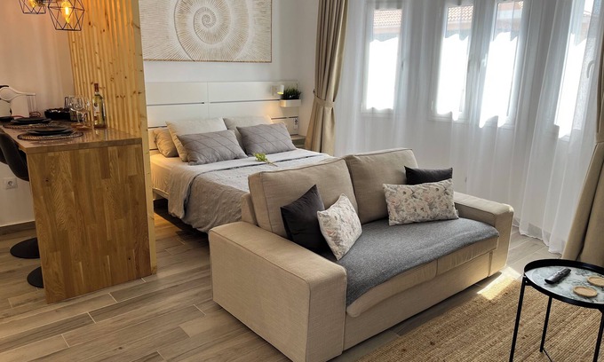 Tarajalejo Apartment | Arena Negra - Estudio Acogedor a 5 Minutos a pie de Playa