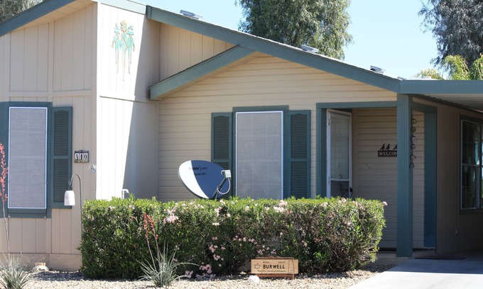 Pueblo El Mirage House | Arizona1500 square foot house with two bedrooms and two bathrooms