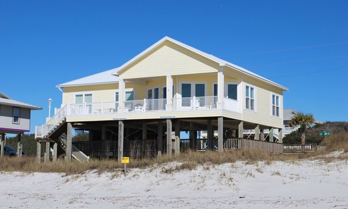 Surf Side Shores House | As seen on HGTV's My Lottery Dream Home! Gulf front home 3BR/3BA.