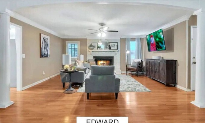 Marietta House | ATH - Sleeps 8 - 4 Beds - Pet friendly - Edward