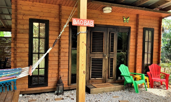 Las Galeras Cabin | Baobab, a beautiful and cosy wooden bungalow