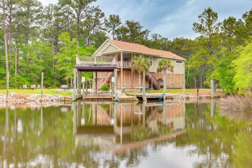 Bayou La Batre House | Bayou La Batre Stilted House on Snake Bayou!