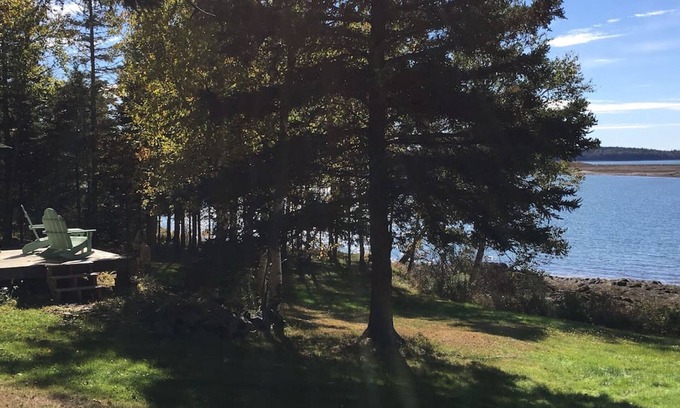 Eastport Cabin | Bayside Cabin set on the edge of Cobscook Bay facing the beautiful Sunset!