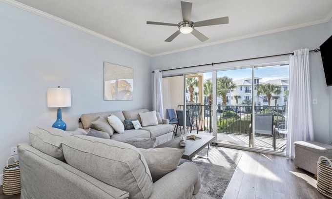 Frangista Beach Condo | Beach Condo, 4 min walk to deeded beach, Beach service provided, Great Location!