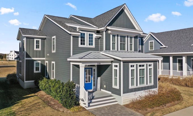 Cape Charles House | "Beach Escape"-3BR, 3BA Beautiful Home With Private Soft Sand Beach Access!