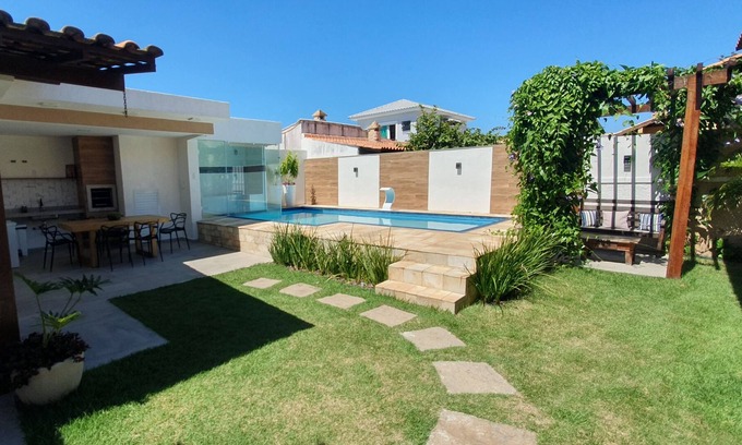 Grussai House | BEACH HOUSE WITH POOL AND BARBECUE