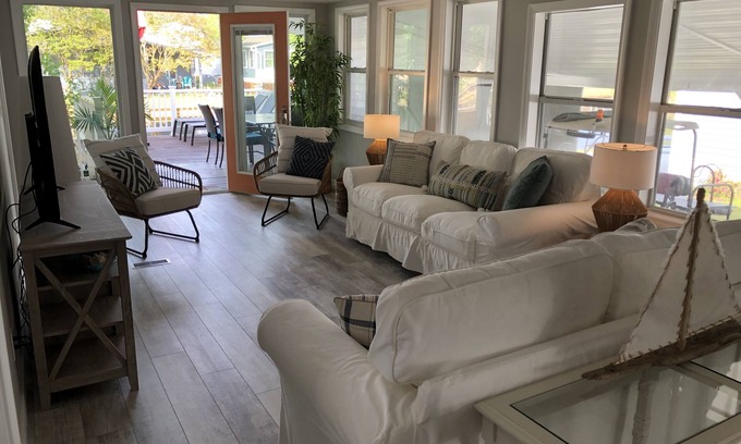 Garden City House | Beach Paradise and a lakeside view! Best of both worlds!